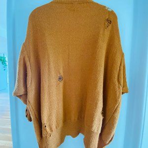 Forever 21 Distressed Cardigan